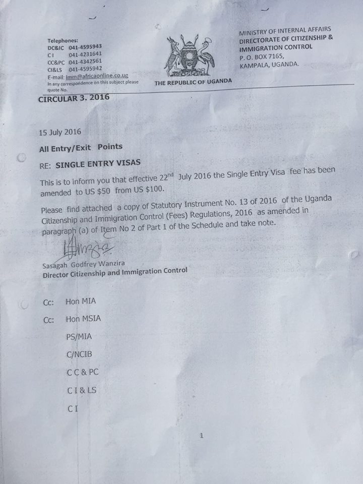 application letters in uganda